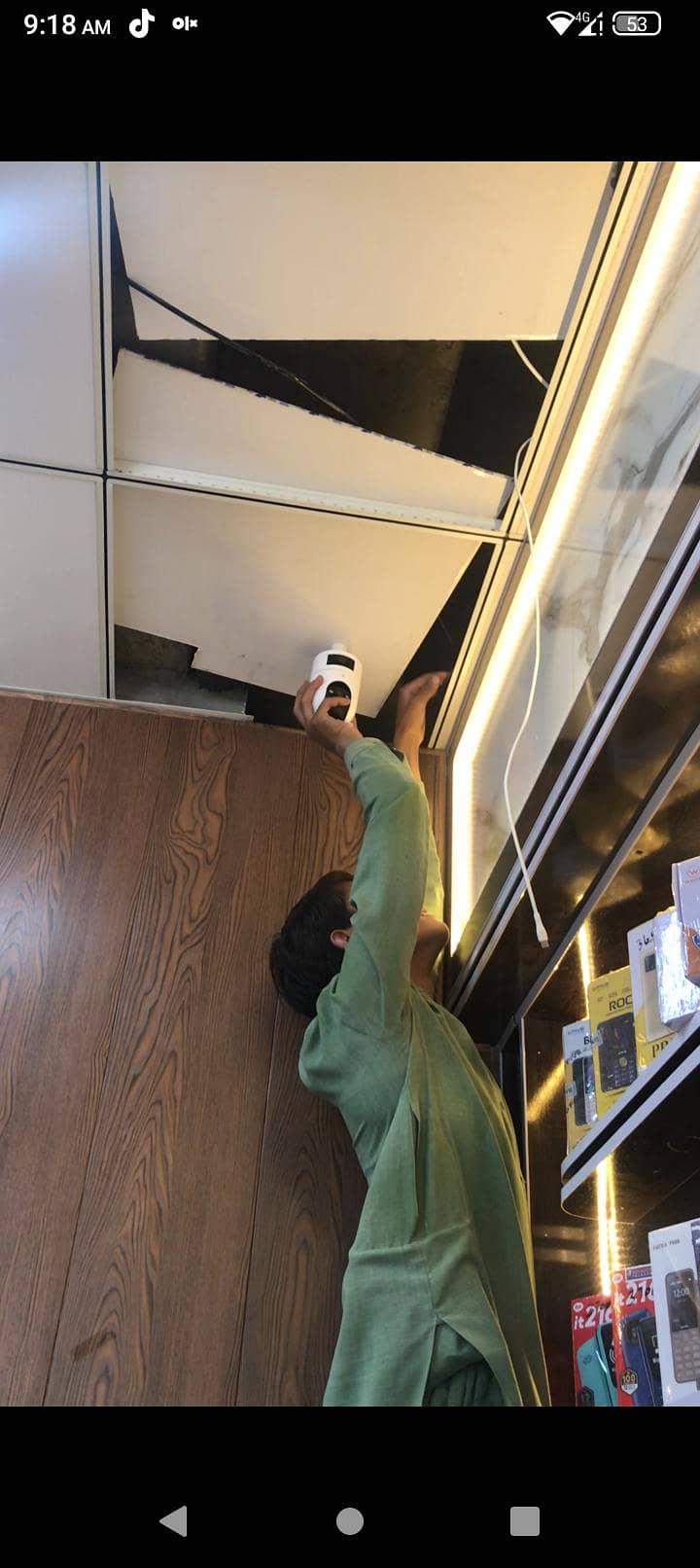CCTV camera  installation 6