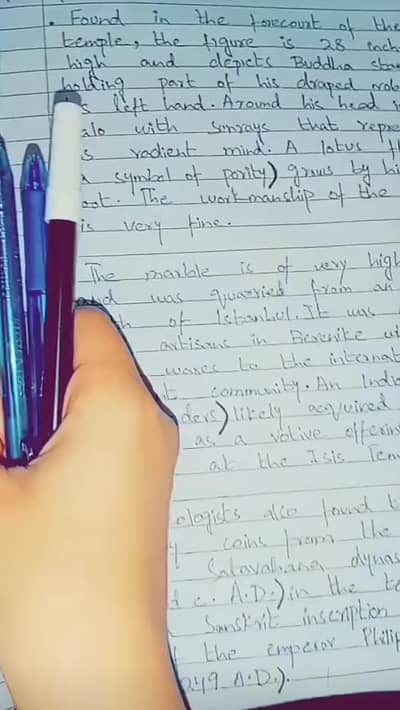assignment written