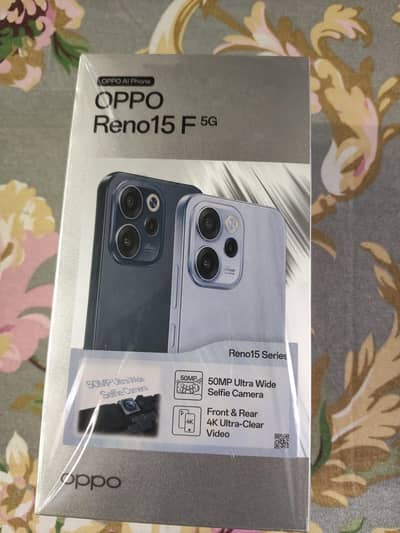 OPPO Reno 15 F 5g 8/256 exchange possible with any flagship phone