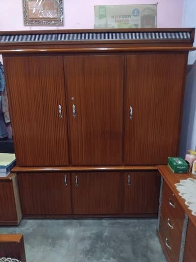 wooden clothes wardrobe