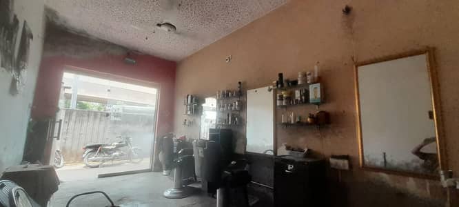 Urgent Sale [fully furnished Saloon shop rent 10000 with electricity