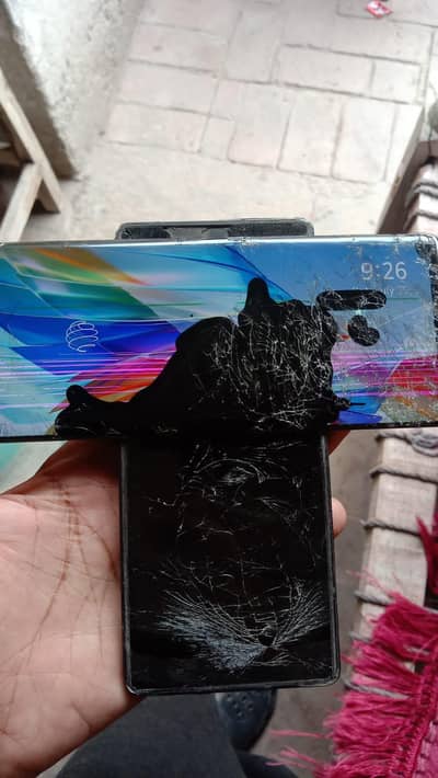 LG Wing h double screen mobile ha break hogai lcd