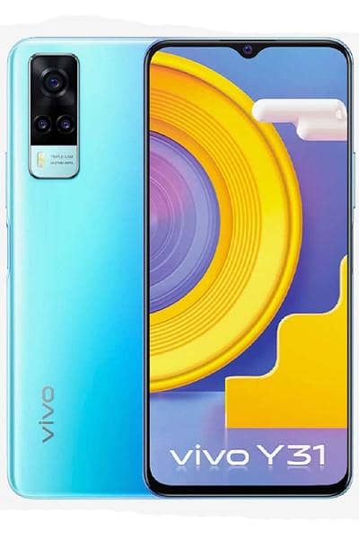 Vivo Y31 4/128 with Box and Charger