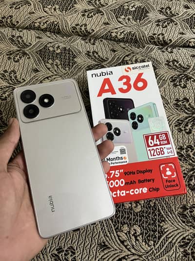 Nubia A36 WITH BOX PTA APPROVED