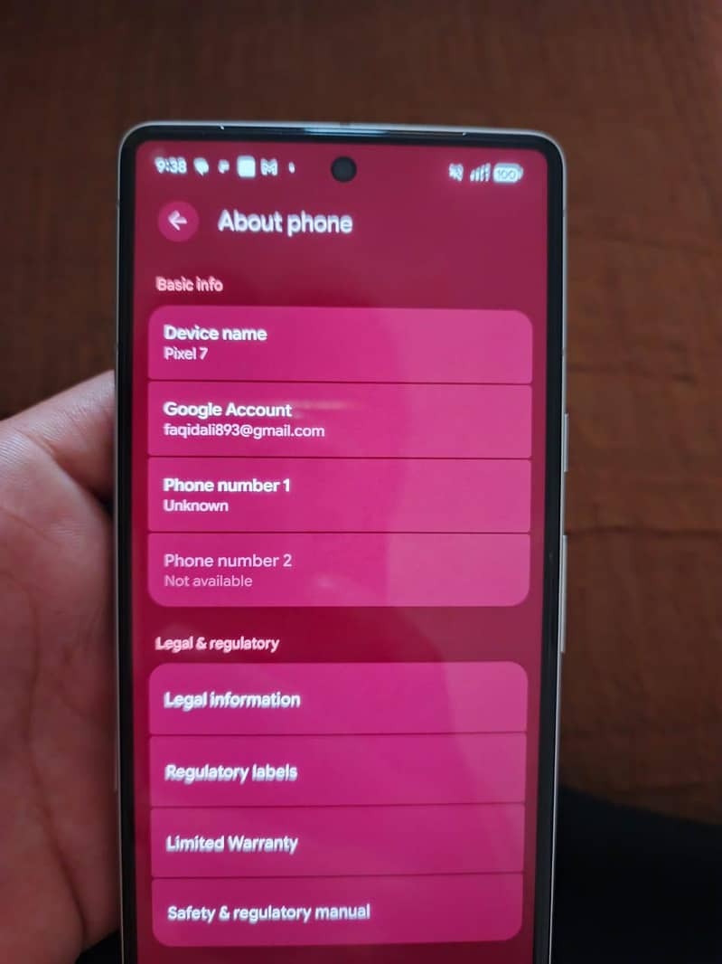 Google Pixel 7 6