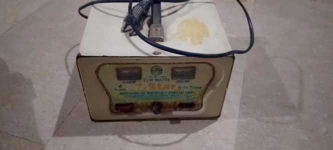 Seven Star Automatic Voltage Stabilizer 2500 Watts – 4 Relay – S-25 Ti