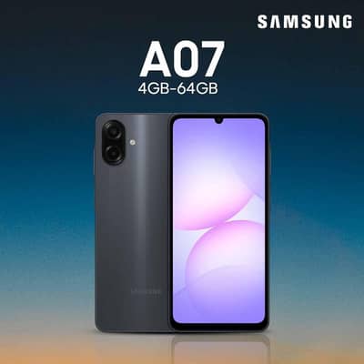 Samsung Mobile A07  Full Box 10 Month Warranty Ma Ha