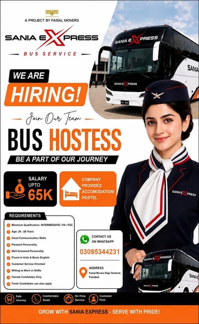 BUS HOSTESS