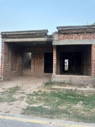 Plot with structure for Sale