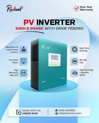 Fronus Meta | Radiant Belta | Galaxy Envy PV9000 6kW PV Solar Inverter