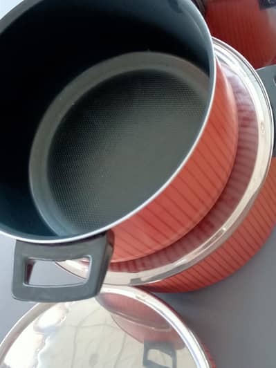 4 PCs Non stick Cookware Set  france made