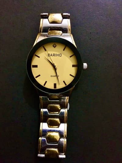 Classic Bariho Two-Tone Quartz Watch