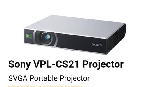 Sony Projector SVGA VCL CS21 FOR SALE IN GOOD Condition