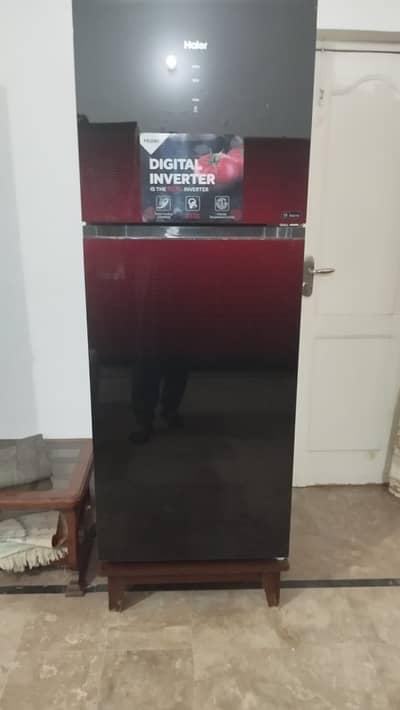 Haier refrigerator for sale in lush condition