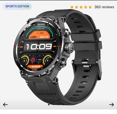 Zero Armour Smart Watch | Warranty 12 Mouths