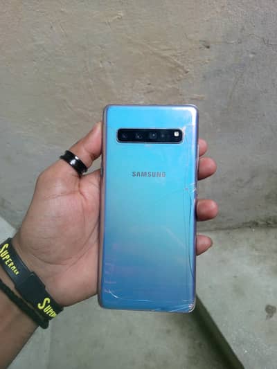Samsung Mobile S10 5G 8gb 256gb cp I'd approved