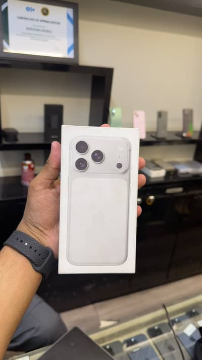 iPhone 17 Pro Silver 256GB | 100% BH | 100 Cycles | NON pta