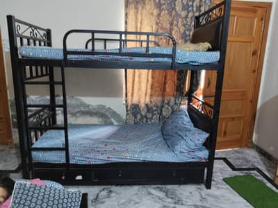 kids bunk bed for sale with matrices