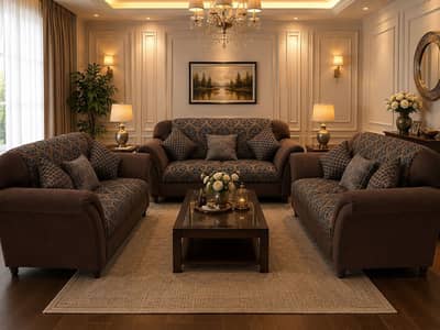6 Seater Comfortable Sofa Set