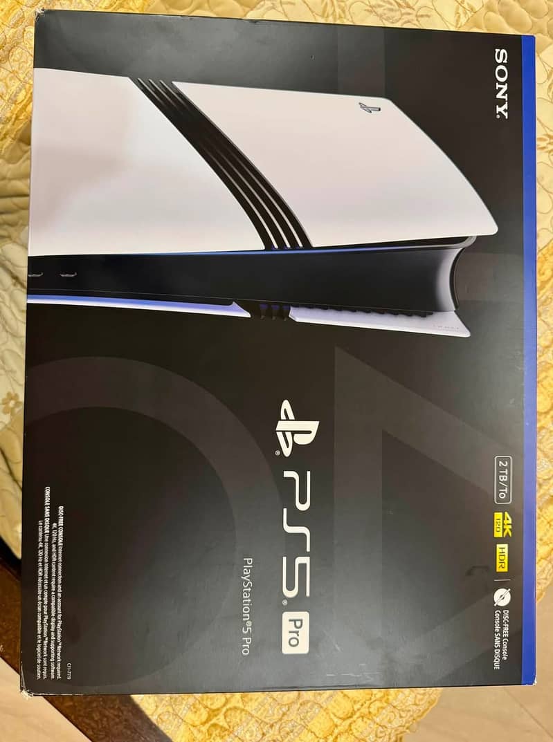 Sony PlayStation 5 Pro Console | 2TB SSD | 4K Gaming | New Condition 1