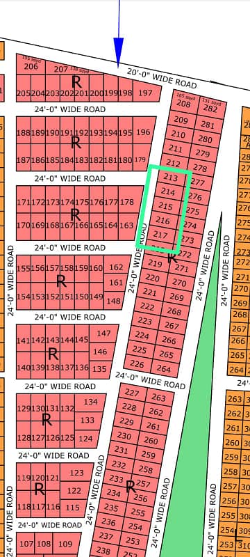 WEST OPEN 120 SQ YARDS PLOT FOR SALE AT OLD BLOCK NTR-01