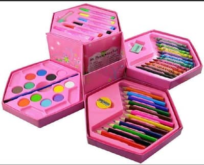 46.  Pcs.  Dora.  the. explorer.  Art.  craft.  kit.  pink.    blue.