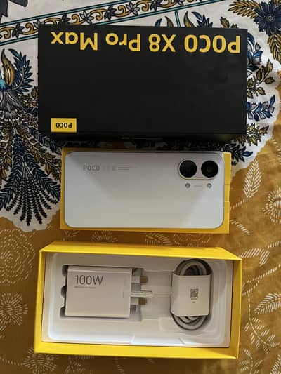 Poco x8 pro max Dimensity 9500s 512GB PUBG 120 FPS