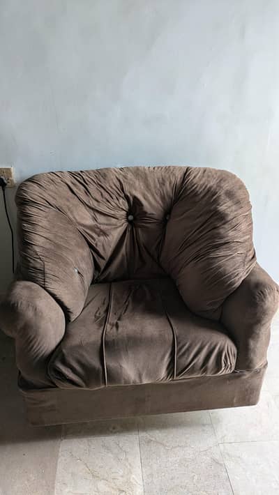 Two Seater velvet Sofa