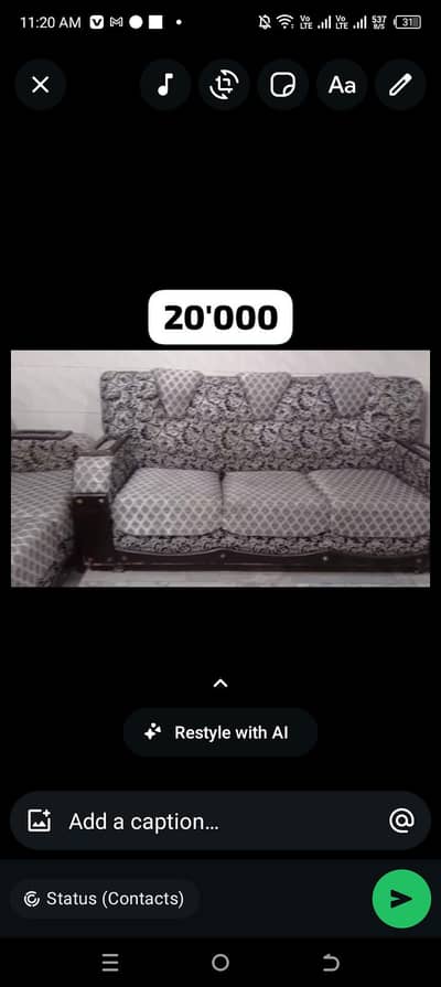 bed sofa set