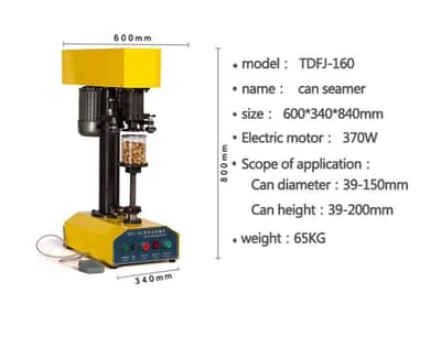 Cane Sealing Machine Semi Auto Matic