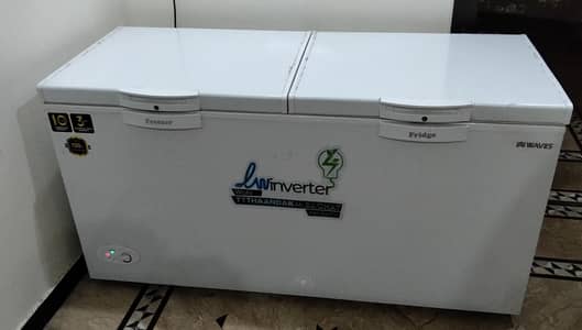 waves Inverter Deep Freezer Triplet Brand New