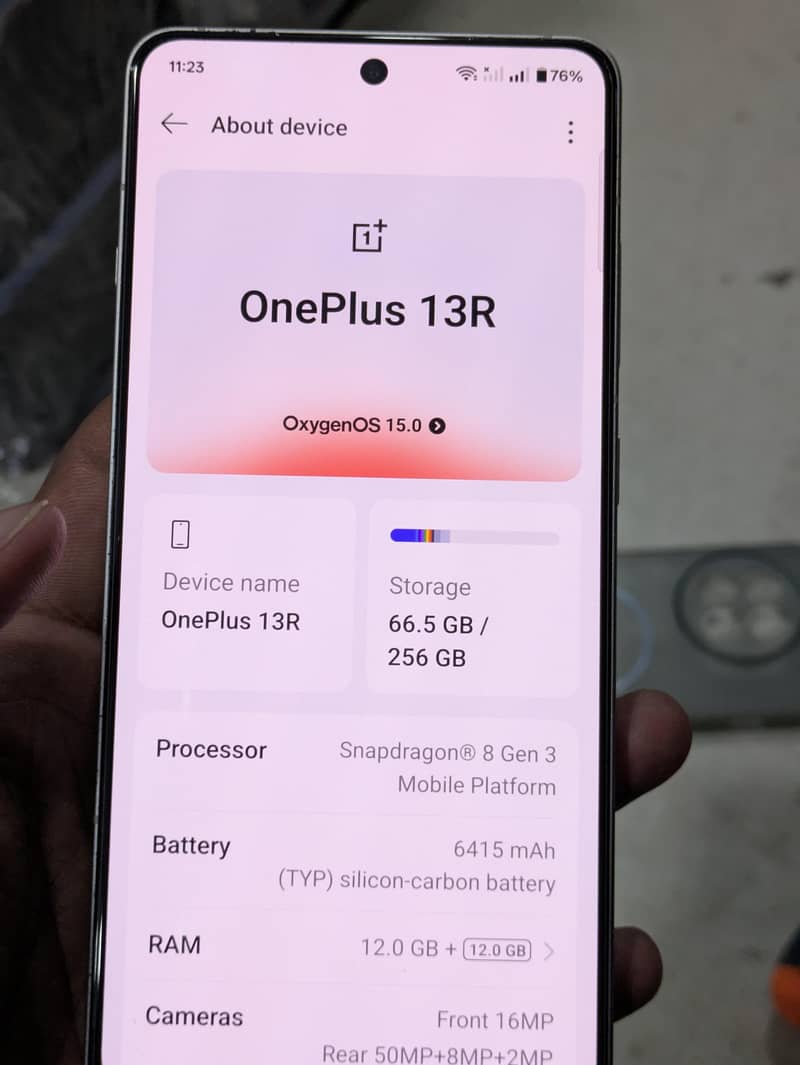 One Plus 13R 5