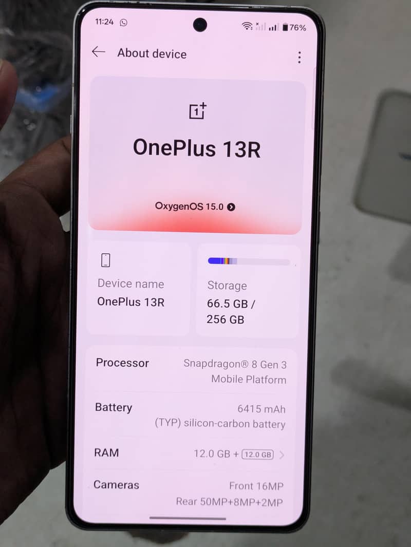 One Plus 13R 7