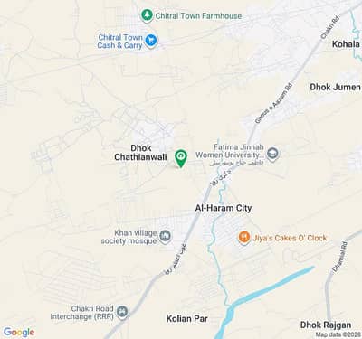 5 Marla Plot For Sale Chakri Road Gullsha E Kashmir Rawalpindi
