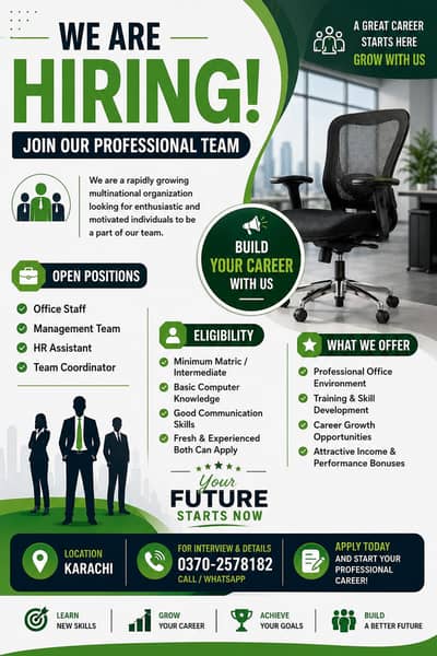 Hiring for office work