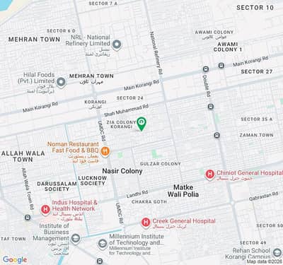 1000 Sqyd Commercial Plot Available for Sale, Prime Location of Korangi Coast Guard Area