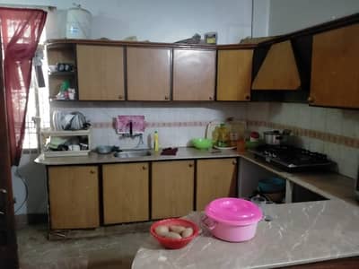 two bed dd portion for rent in johar