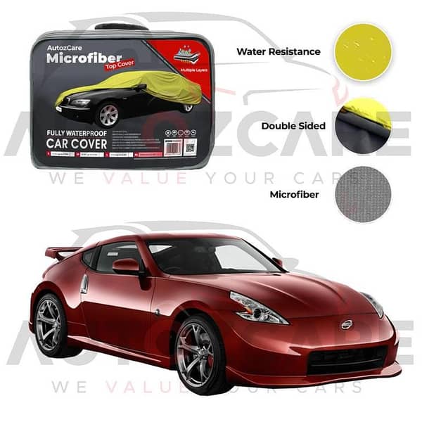 Nissan 370Z Microfiber Car Top Cover - Model 2009-2020