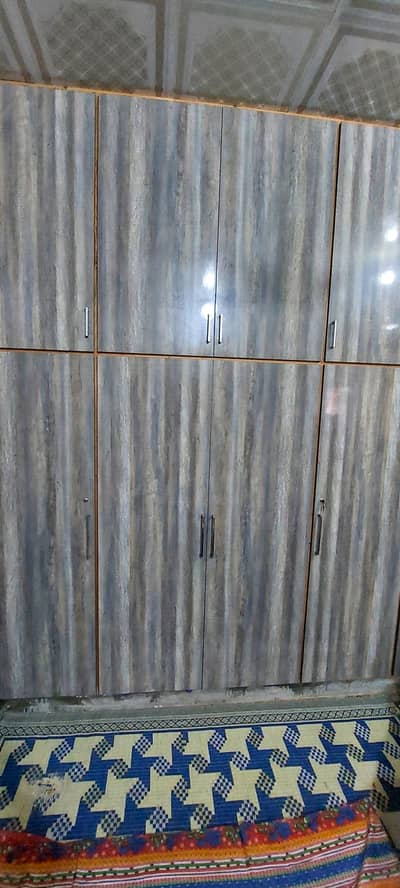 12 Door Wooden Wardrobe / Almari for Sale – Good Condition