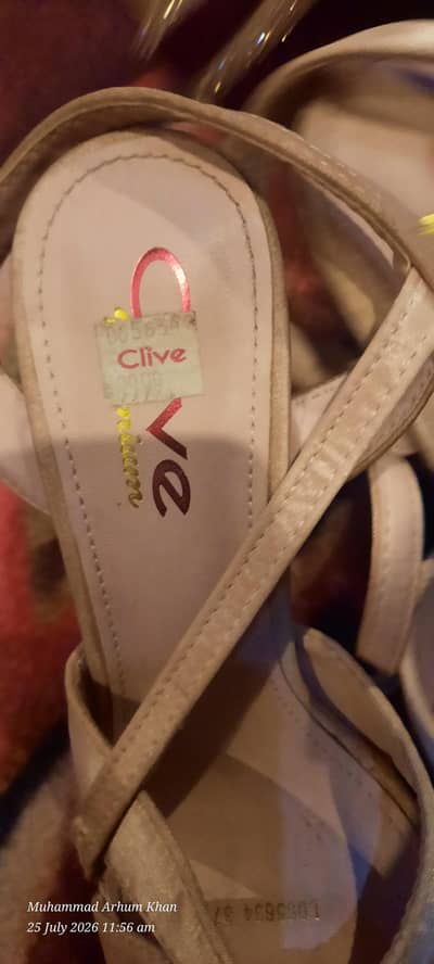 Clive shoes only one time use
