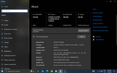 Lenovo Core i5 4th Gen Gaming & Office PC | 8GB RAM | 128GB SSD | 1GB