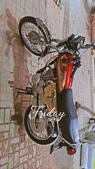 Honda 125 gold addition