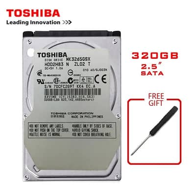 external hard drive 320 gb with case description read