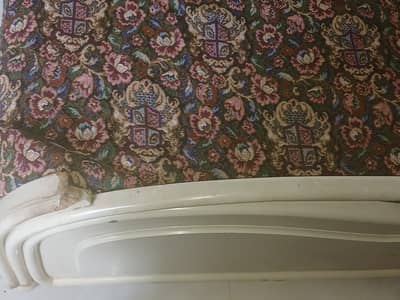Double Bed with side table for sale