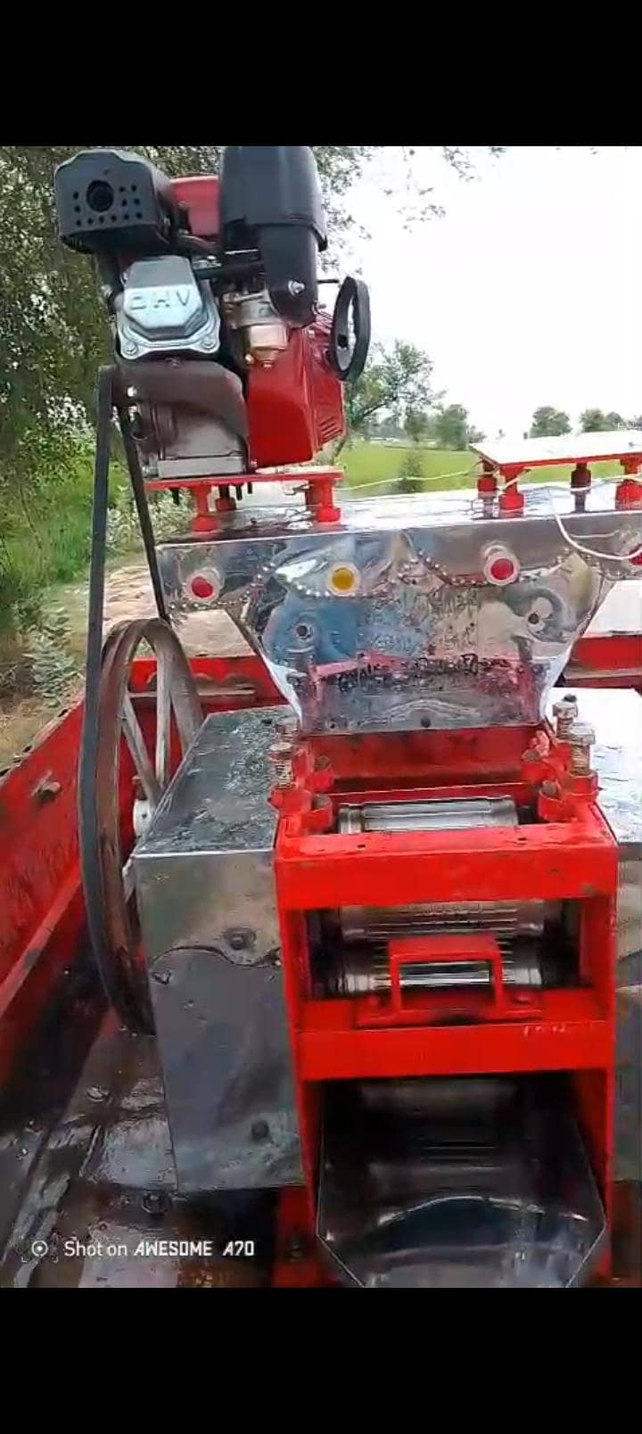 گنے کا جوس نکالنے والی مشین بیم رکشہ برائے فروخت 1