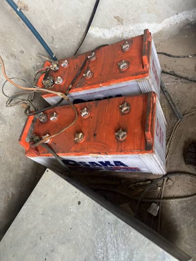 Osaka battery 27 plate 2 batteries Sahiwal okara