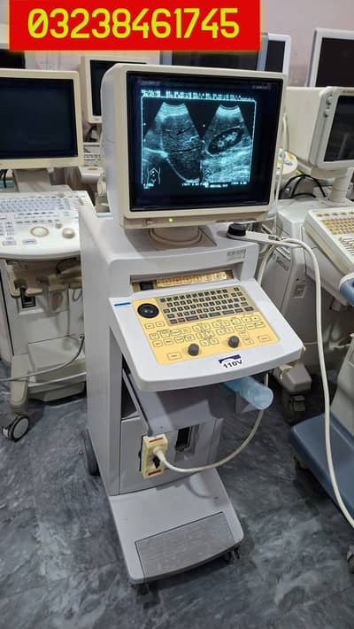 Hitachi and aloka and ge logic ultrasound machine