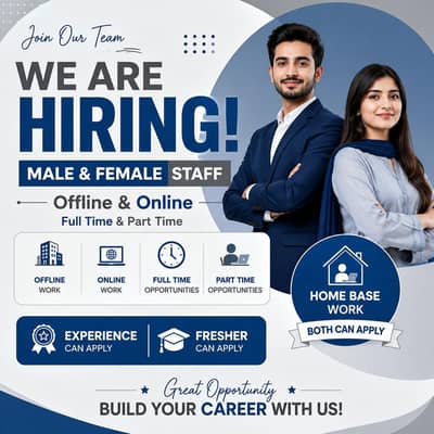 We are hiring staff for working. .