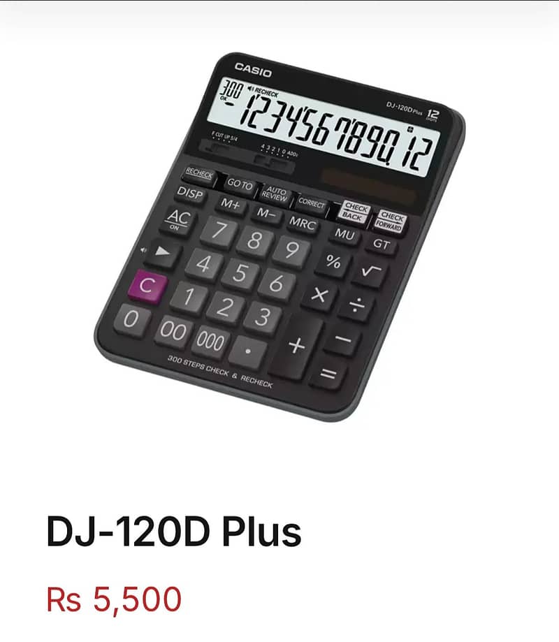 Casio calculator 0