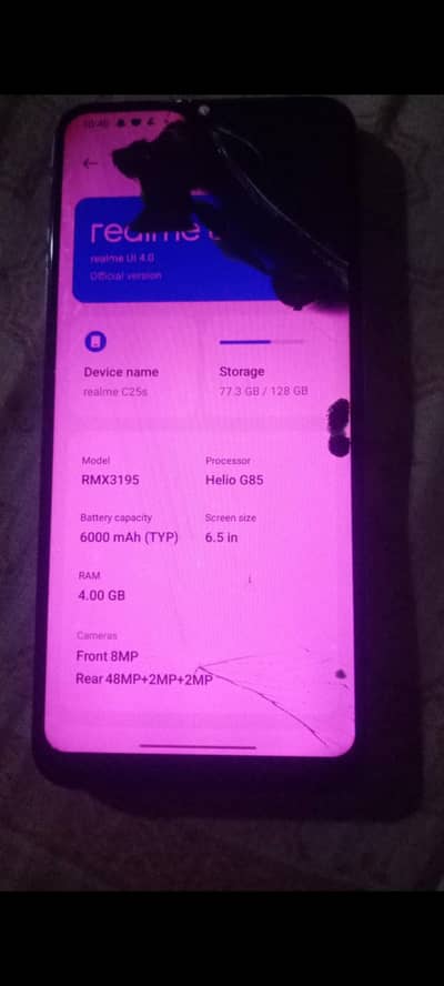 Realme C25s and phone Boxes read add